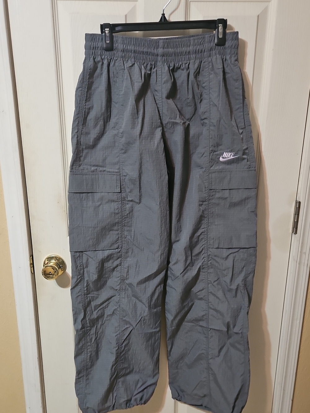 Women's Nike Gray Cargo Track Pants